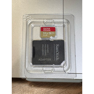 SanDisk Extreme Micro SDXC V30 I U3 A2 64GB 可使用於4K拍攝