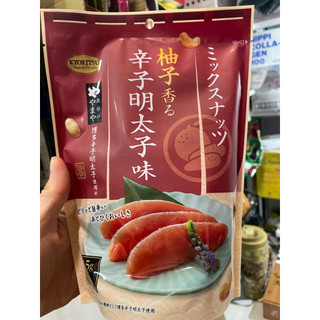 🍐現貨《雙葉屋》日本共立食品(Kyoritsu Foods)-柚子香辣明太子風味綜合堅果90g