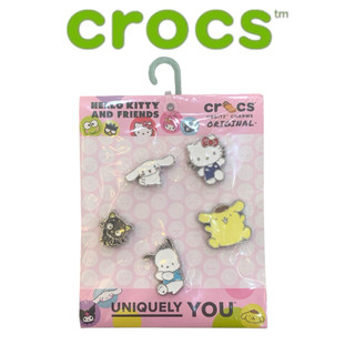 快速出貨🚀 正版授權 CROCS 卡駱馳鞋釦 SANTIO金屬三麗鷗 洞洞鞋釦子 組合包 J10018102