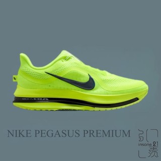 NIKE PEGASUS PERMIUM 螢光綠 緩震 運動休閒 透氣 男鞋HQ2592-700【Insane-21】