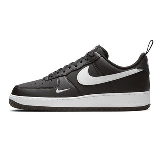 NIKE AIR FORCE 1 '07 TECH 黑白 黑底 白勾 小勾 低筒 休閒鞋 男鞋【IR5599-001】