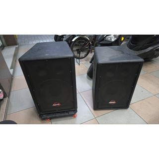 HP AUDIO T-1200，12吋外場喇叭 ，戶外喇叭，美國製，有附原本喇叭吊架