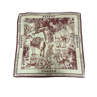 當天寄出✨ CHAGEE 霸王茶姬 絲巾 方巾 手帕