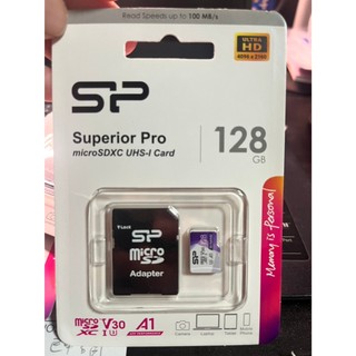 SP microSD UHS-I U3 V30 64GB 128GB 256GB 記憶卡 含小卡 全新 現貨