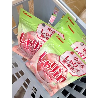 期間限定 Kabaya 卡巴 新食感QQ軟糖 白桃風味🍬菓芙選品🍬 ✨新品現貨區2605✨ ✈️日本空運來台✈️