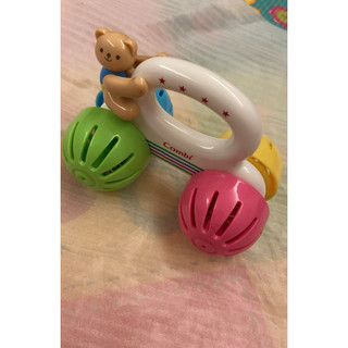 Combi Kuma Kun車車手搖鈴 無盒二手優品低價出
