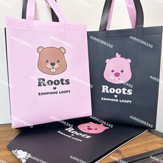 Roots x ZANMANG LOOPY 購物袋 Roots購物袋 聯名購物袋 環保袋