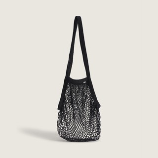 [unclev1966] VANS SUNSET SUMMER MESH BAG 黑色 日系 復古 漁網 編織 肩背袋