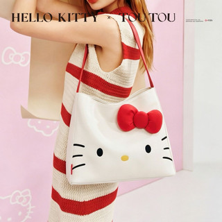 預購 新品✨正版TOUTOU x HELLO KITTY聯名 托特包 斜揹包 通勤包 情人節禮物