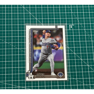 Topps RC 新人卡 River Ryan 球員卡 MLB 棒球卡 洛杉磯道奇