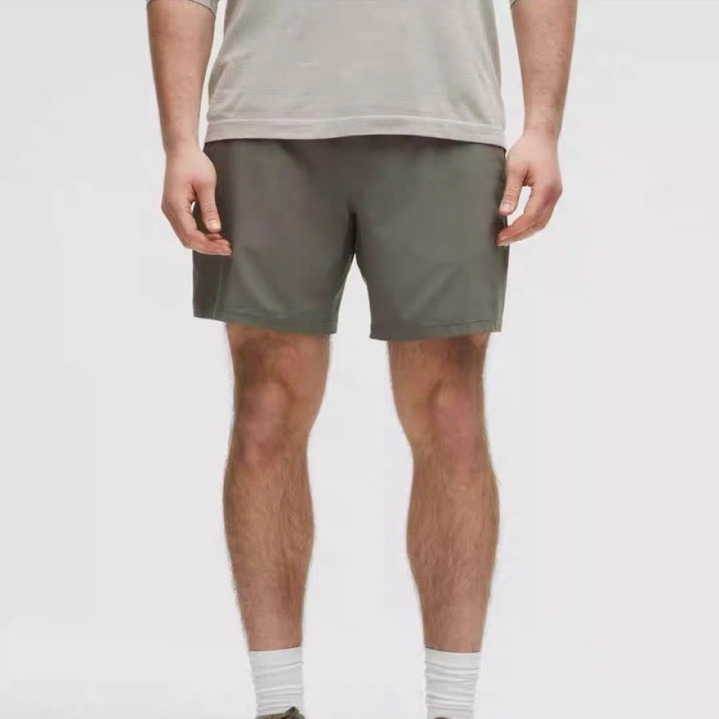 【現貨秒發】🇨🇦Lululemon Pace Breaker 無內襯短褲 7" 鼠尾草綠 灰綠L碼