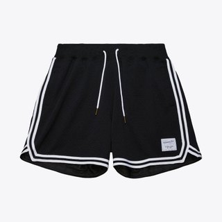 Mitchell & Ness 短褲 黑 Branded Game Day 2.0 Shorts 側開衩 球褲 運動短褲
