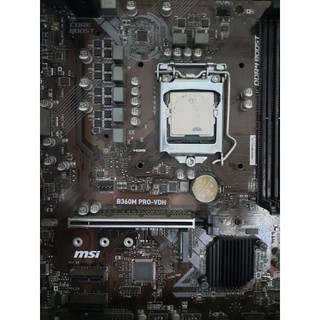 i7 9700 CPU +微星msi B360M PRO-VDH 二手中古良品