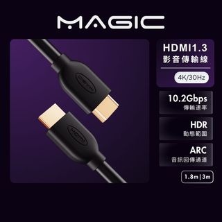 MAGIC HDMI高畫質數位影音傳輸線 HDMI-018K HDMI-03K