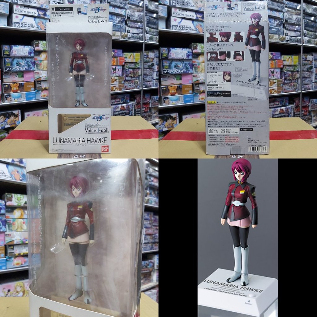 【2005年老物】【益祥】Voice I-Doll 鋼彈SEED DESTINY 露娜瑪利亞·霍克 有聲優音效 全新未拆