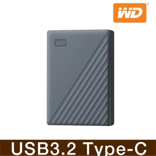 WD New My Passport 5TB 2TB USB-C 2.5吋 行動硬碟 星曜灰