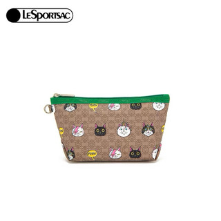 Lesportsac 怪異貓 收納包/化妝包