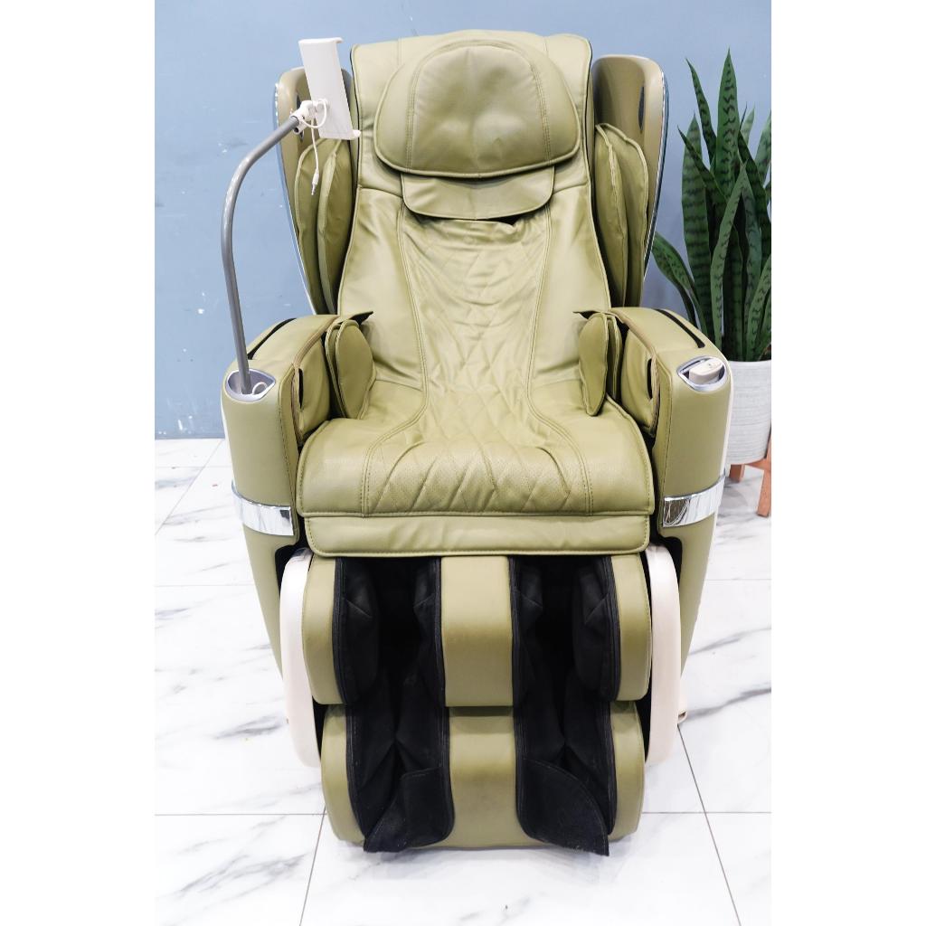 台北二手家電 推薦 ★【OSIM】按摩椅 綠色 四手天王 按摩沙發 OS-888 桃園 台北 新北 二手家具【避風港】