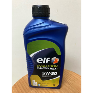 ELF EVO MSX5W30 C3 機油API SN ,BMW LL-04,MB-229.52 ,VW 505.01
