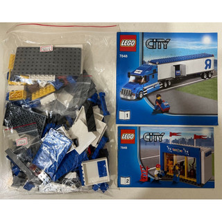 樂高城市系列 LEGO 7848 玩具反斗城貨櫃車 玩具反斗城限定