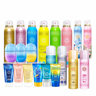 正品 SHILLS日本藍 開發票防曬噴霧 防曬乳 SPF50+ 防曬 寶寶防曬 小孩防曬 舒兒絲防曬噴霧