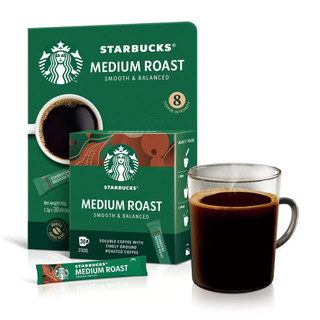 發票✅星巴克 特選系列 中度烘焙咖啡隨手包 2.3公克 X 30包 即溶咖啡Starbucks