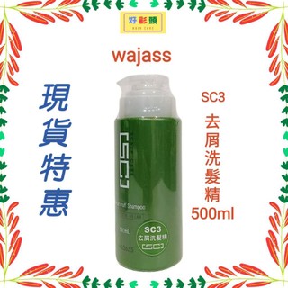 ［好彩頭］夏日頭皮清新 2026最新效期wajass去屑洗髮精500ml