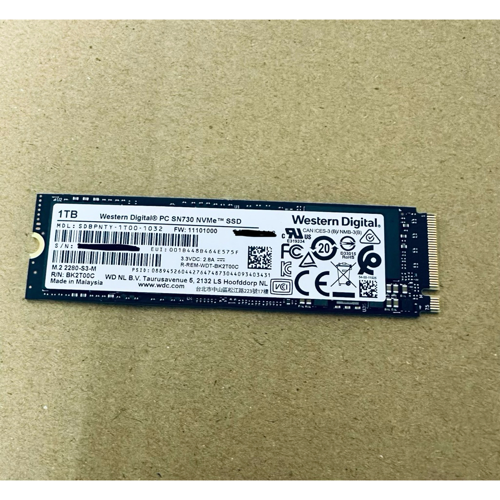 sn730 ssd的價格推薦- 2026年6月| 比價比個夠BigGo