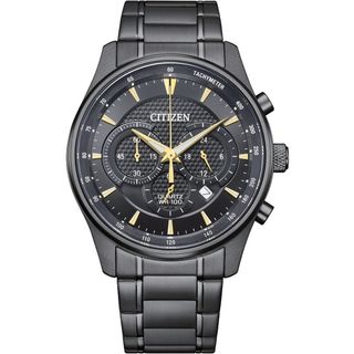 CITIZEN 星辰 Chronograph 三眼計時石英腕錶 AN8197-52E / 42mm