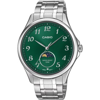 CASIO 卡西歐 時尚月相 數字石英錶 MTP-M110D-3A