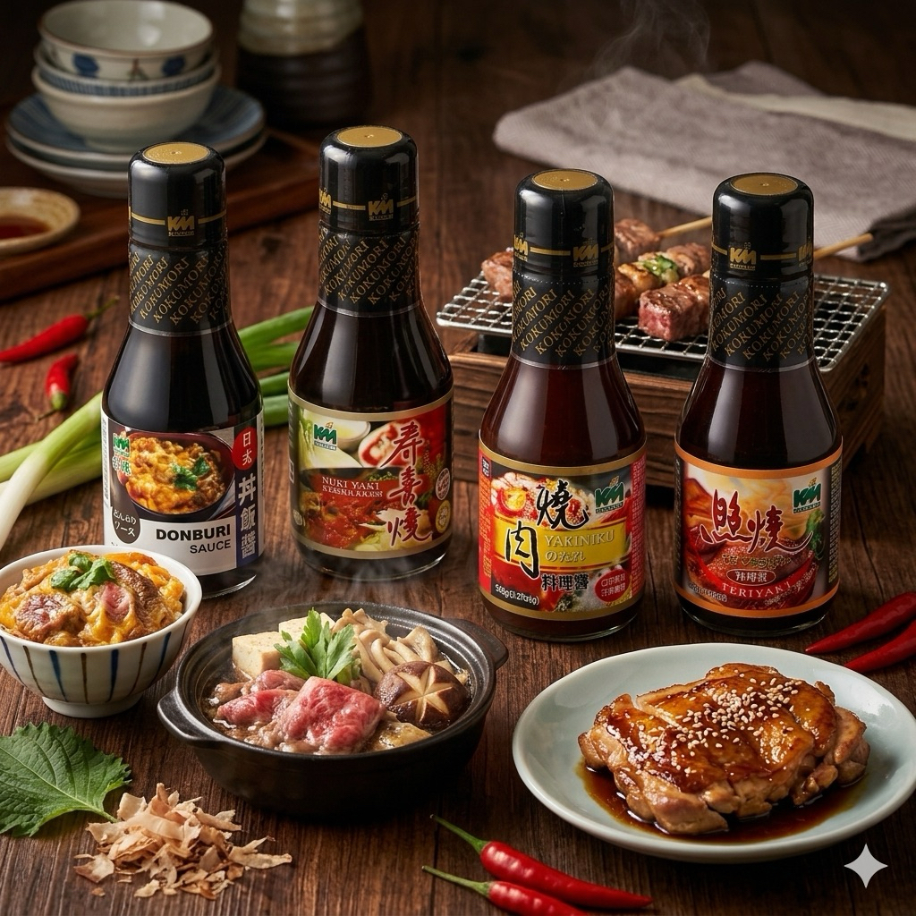 （低消$150出貨）穀盛 壽喜燒/日式照燒醬/日式燒肉醬260g/日式丼飯醬220g