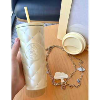 ♡ 中國限定 星巴克STARBUCKS心情氣象局系列不鏽鋼雙蓋不鏽鋼貼鑽禮盒冰壩杯保溫杯吸管杯水壺杯子桌面杯