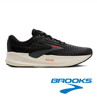 【BROOKS】Revel Max 男平穩型避震緩衝運動鞋『黑』110482