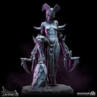 Tazo工坊[代客列印BM] 黑暗精靈 pose3DARK ELVE pose3 3D列印模型ROR