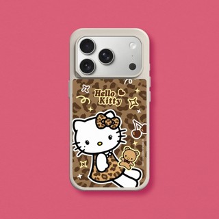 犀牛盾 適用iPhone SolidX MagSafe相容強化吸震緩衝防摔磁吸手機殼∣Hello Kitty/豹抱小夥伴