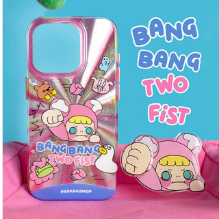 【PAPAPA】全新現貨出清✨手機殼 kulo拳頭 IPhone手機殼 蘋果手機殼 原創 可愛 ins 造型殼 14P