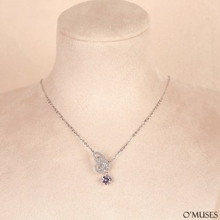 【OMUSES】紫鑽碳矽石項鍊21-7959