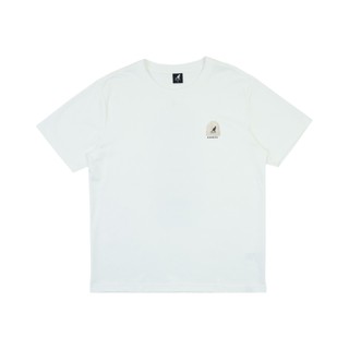 KANGOL 短T 白色 帽子 正肩版 印花T 短袖 中性 6625101100