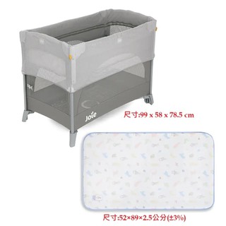 Joie kubbie sleep 嬰兒床(JBA57000A)+比得兔立體透氣床邊床墊(PLC584000)6510元