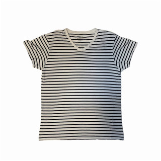 Neighborhood 條紋V領短袖Tee T恤 TShirt