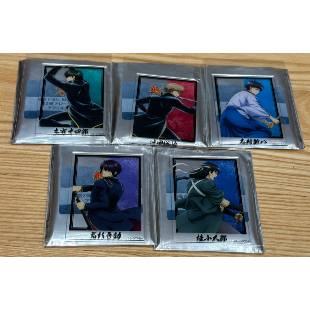 日本現貨📦 銀魂 戰鬥背影 壓克力小卡 沖田總悟 高杉晉助