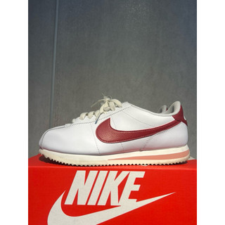 NIKE 阿甘鞋 女鞋 奶油底 紅白 尺寸23.5 附鞋盒