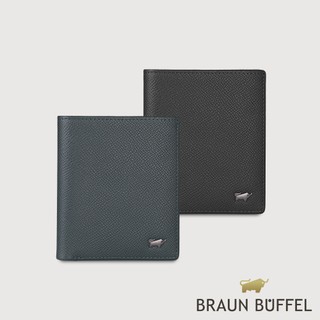 【BRAUN BUFFEL】HOMME-ZW 6卡直立短夾-多色賣場(德國小金牛台灣總代理)/BF599-306