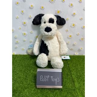 🐶 【現貨/代購】 Jellycat Bashful Black & Cream Puppy 海盜狗 31cm