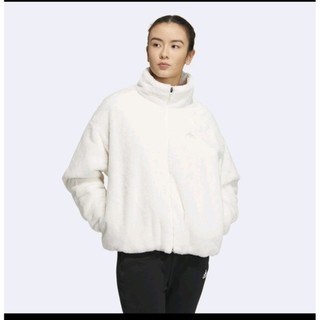 Adidas 愛迪達 毛絨外套