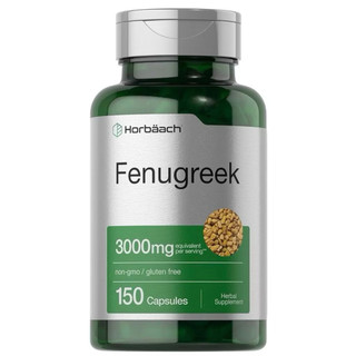 🇺🇸Piping Rock葫蘆巴Fenugreek2000mg240粒/Horbaach葫蘆巴籽膠囊3000mg150粒