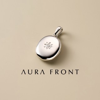 【Aura Front】Octagram八芒星吊墜 S925純銀 情感承載 開蓋式可內建照片 禮盒包裝 現貨 P001