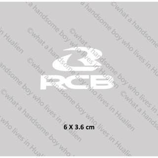 RCB 貼紙 RACING BOY 贊助商 防水反光 貼紙 車貼 DUCATI HONDA YAMAHA MOTOGP