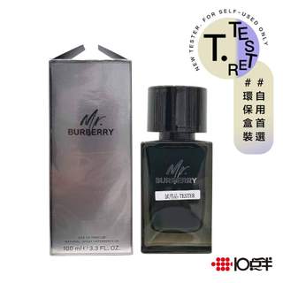 Burberry Mr.Burberry 男性淡香精 100ml（TESTER）（盒有裁切）［ 10點半香水美妝 ］