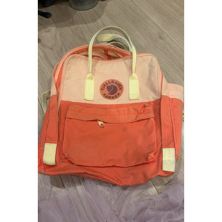 正品 Fjallraven小狐狸 二手瑞典 Kanken mini Art 小狐狸 特別版